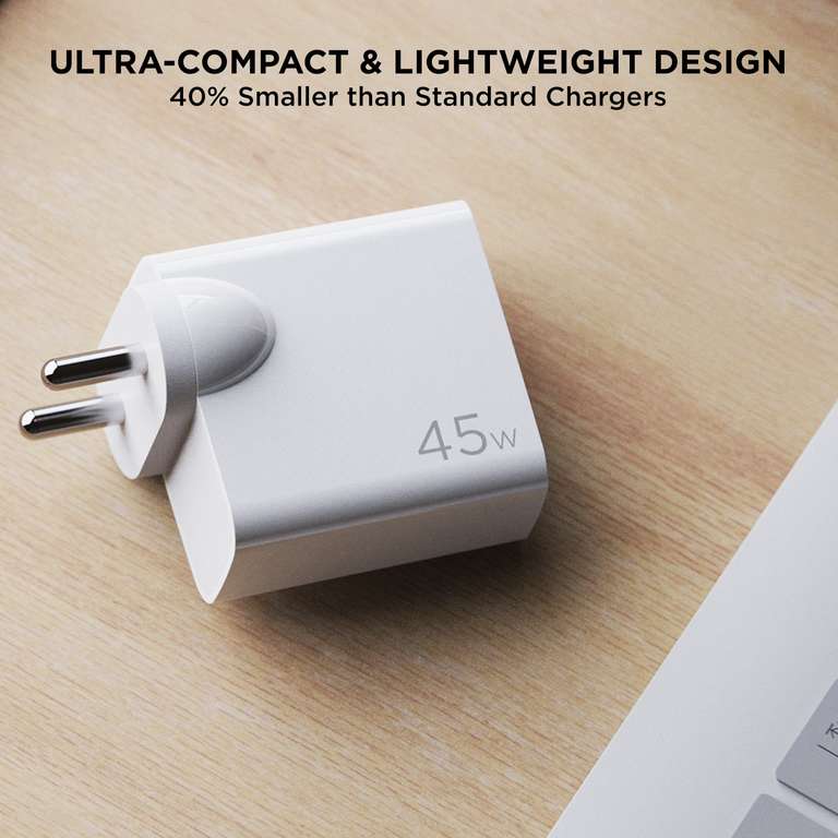 BOAT CHARGER 45W C TO C WHITE BOAT CHARGER 45W C TO C WHITE